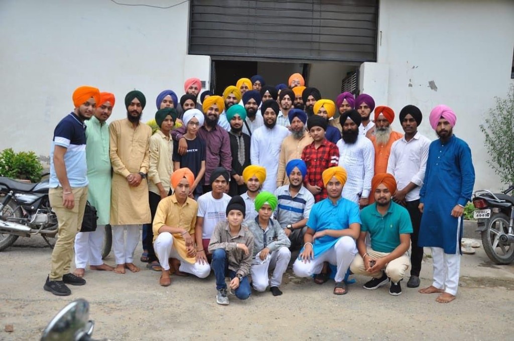 Students group at academy event